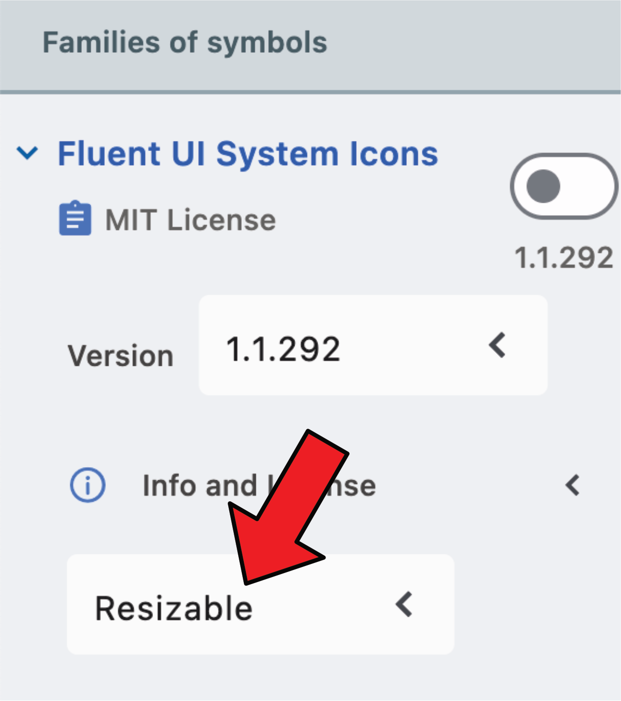 family-variant-selector